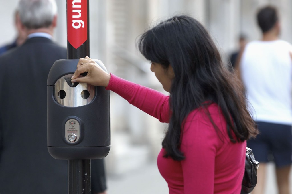 Smartstreets installation in City of London